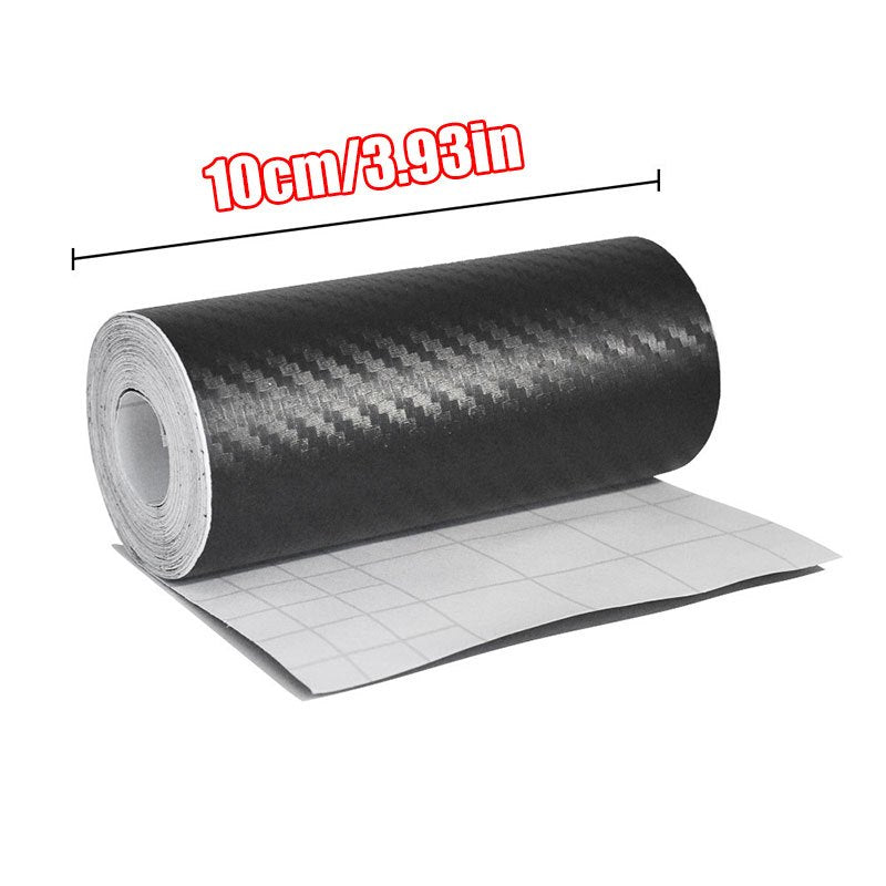 Carbon Fiber Car Sticker Protector Strip Anti Scratch Tape