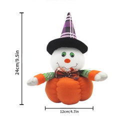 Halloween Decorative Doll Indoor Decoration Cartoon Pumpkin Doll Ghost Gift