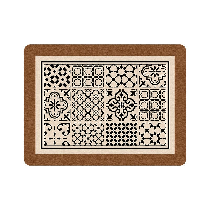 Absorbent Diatom Mud Kitchen Drain Mat 29.97 X 39