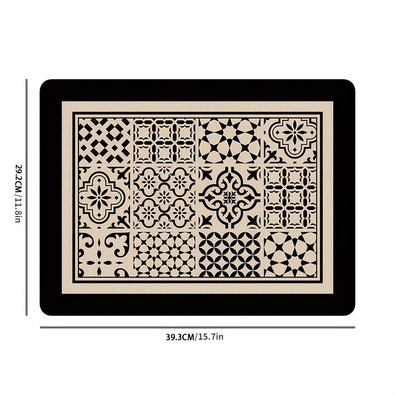 Absorbent Diatom Mud Kitchen Drain Mat 29.97 X 39