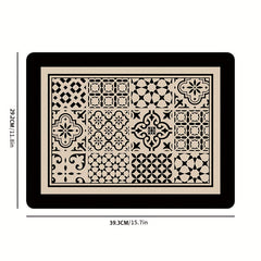 Absorbent Diatom Mud Kitchen Drain Mat 29.97 X 39