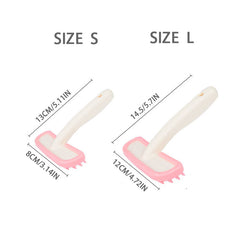 Silicone Small Pet Rabbit Comb Grooming Trimmer Fur Brush