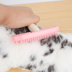 Silicone Small Pet Rabbit Comb Grooming Trimmer Fur Brush