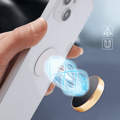 10pcs Metal Plate For Magnetic Car Phone Holder Round Iron Sticker