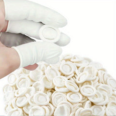 Latex Finger Cots Disposable Finger Covers Medium