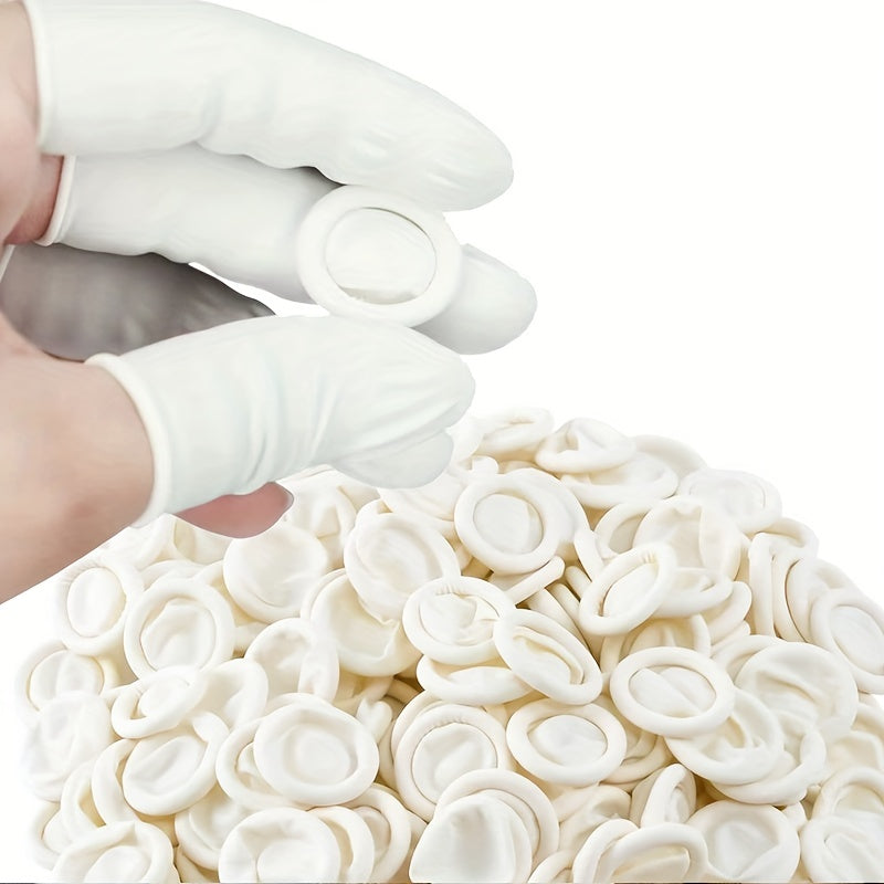 Latex Finger Cots Disposable Finger Covers Medium