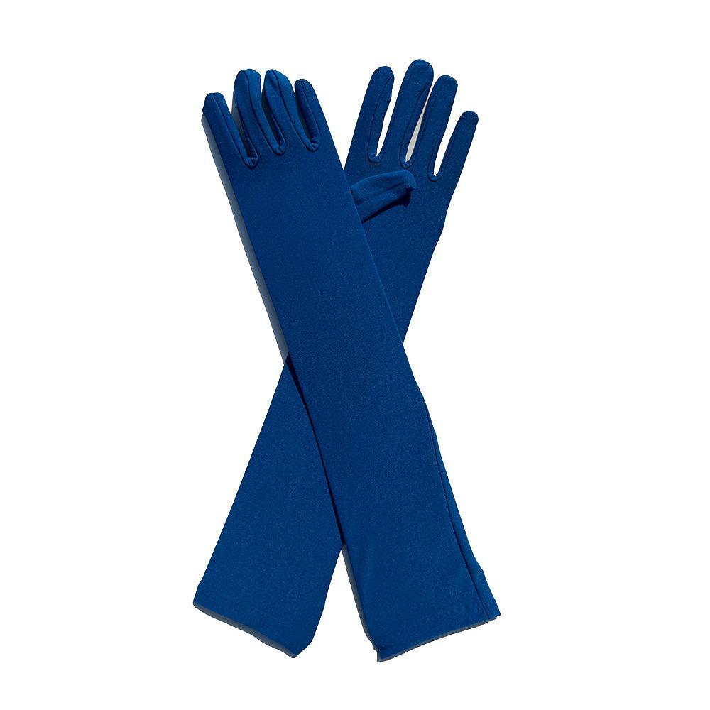 Long Skinny Spandex Stretch Gloves Elbow Length Role Play Costume Gloves