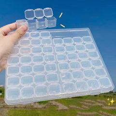 28 56 Grids Diamond Painting Storage Container Bead Sewing Nail Embroide
