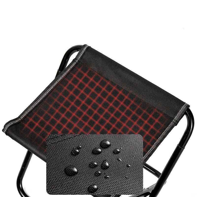 Portable Stainless Steel Camping Stool Lightweight & Durable