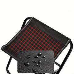 Portable Stainless Steel Camping Stool Lightweight & Durable