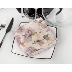 20pcs Fantasy Purple Butterfly Tissue Paper Set for Party Decoration