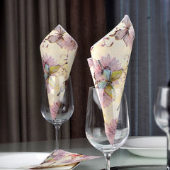 20pcs Fantasy Purple Butterfly Tissue Paper Set for Party Decoration
