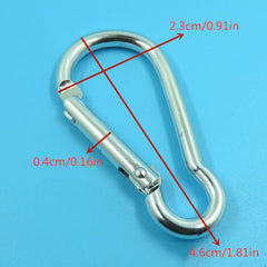 Gourd Safety Spring Hook Water Bottle Backpack Tent Hanging Buckle