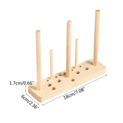Satin Bowing Making Tool Hardwood Multipurpose Bow Bowknot Maker