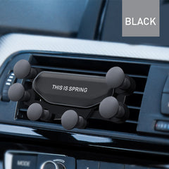 Gravity Stand Smart Phone Holder Car Mount Air Vent Clip