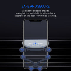 Gravity Stand Smart Phone Holder Car Mount Air Vent Clip