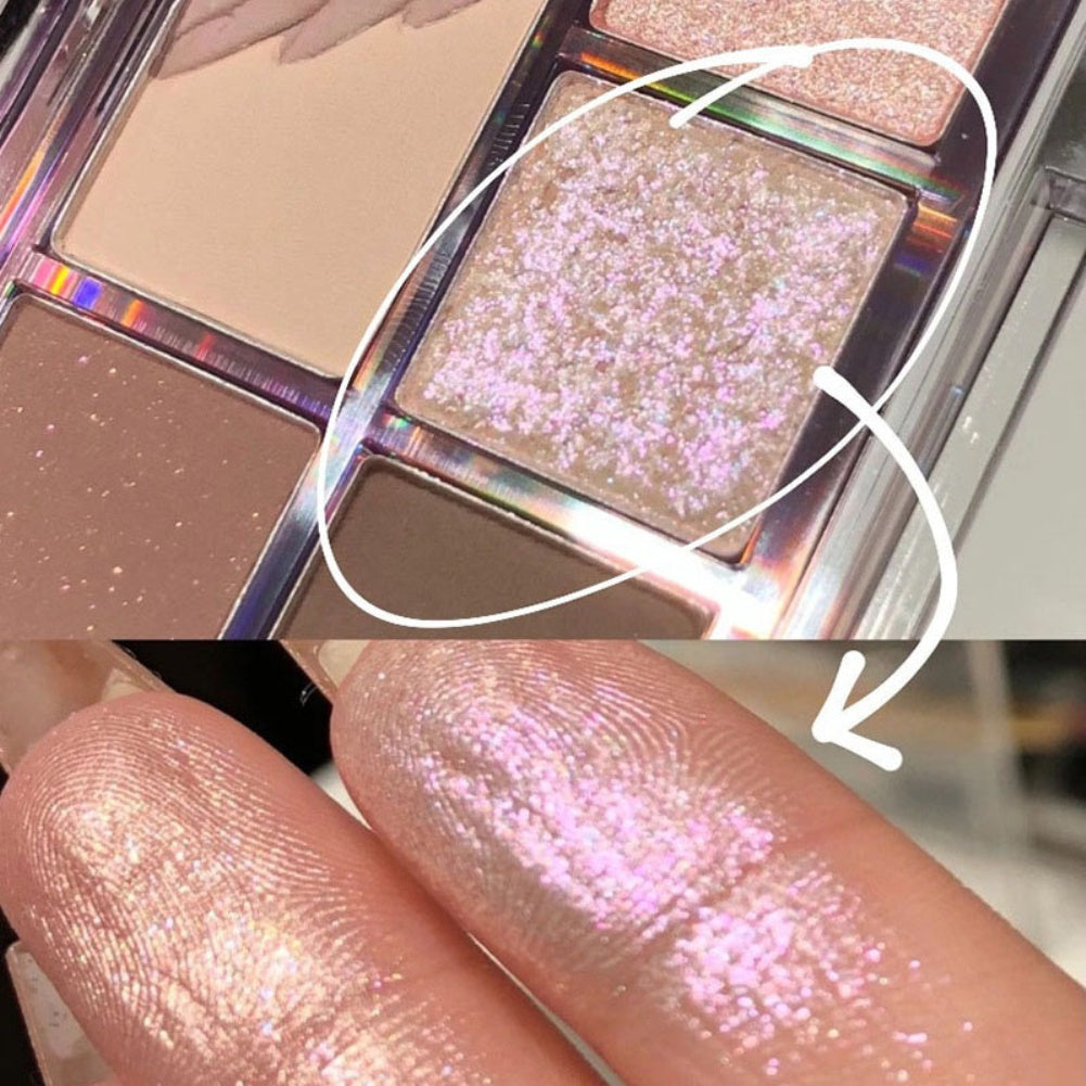 6 Colors Eyeshadow Palette Face Contouring Makeup Palette