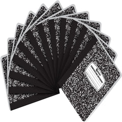 Marble Snowflake Notebook 100 Sheets Thick Stitched Book
