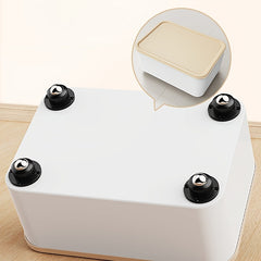 4pcs Self Adhesive Casters Stainless Steel Universal Pulley