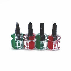 2pcs Mini Screwdriver Kit Transparent Handle Precision Repair Tools Set