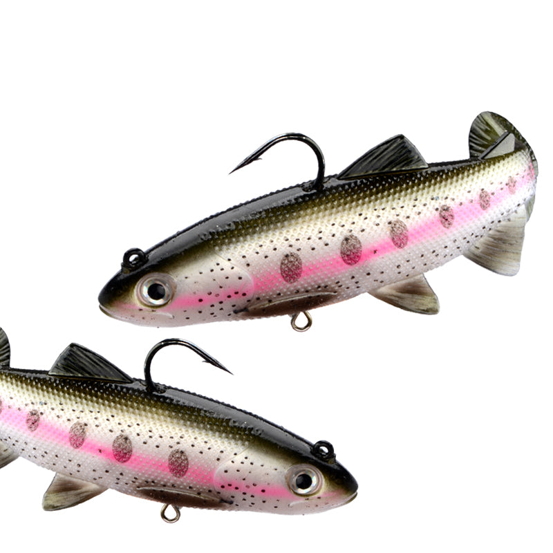 1pc PVC Fishing Lures T Tail Soft Lures Swimbait Fishing Tackle