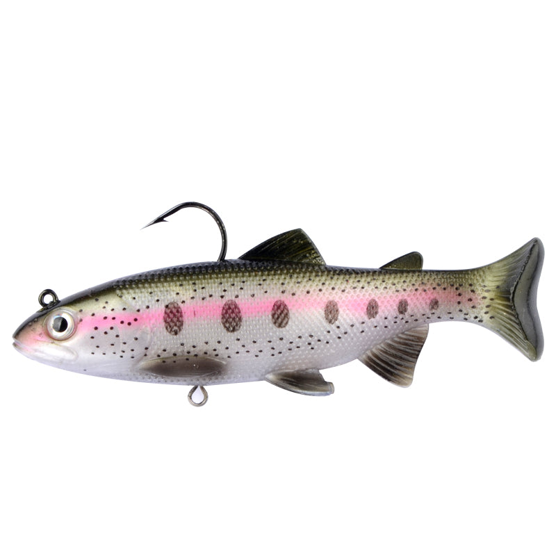 1pc PVC Fishing Lures T Tail Soft Lures Swimbait Fishing Tackle