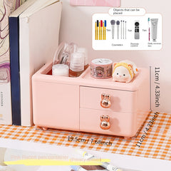 Desk Storage Box Drawer Transparent Desk