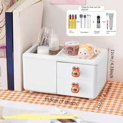 Desk Storage Box Drawer Transparent Desk