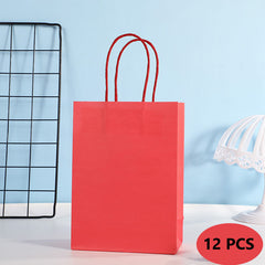 12pcs Gift Bags Bulk Party Favor Bags For Christmas Birthday Wedding