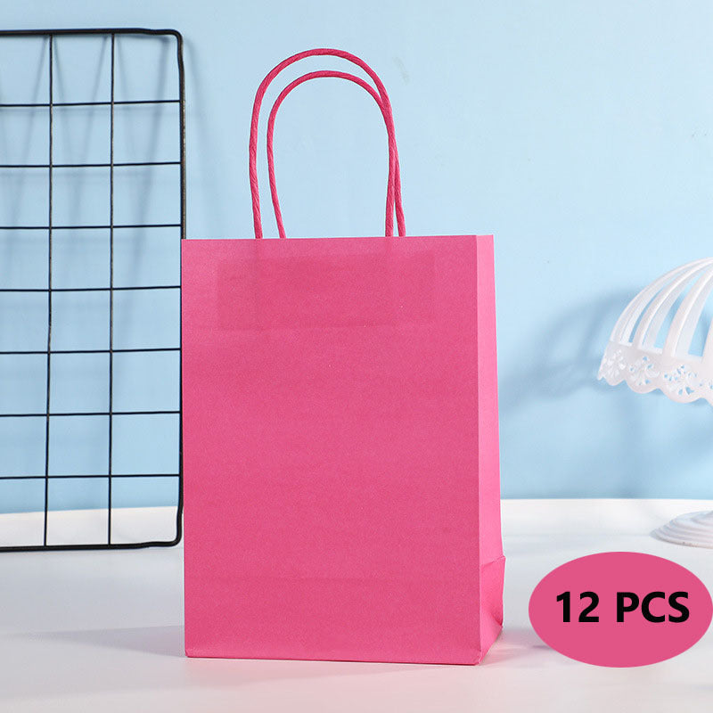 12pcs Gift Bags Bulk Party Favor Bags For Christmas Birthday Wedding