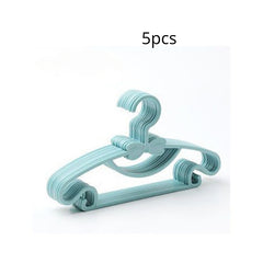 Portable Small Clothes Hanger Baby Clothing Organizer Display Hangers Windproof