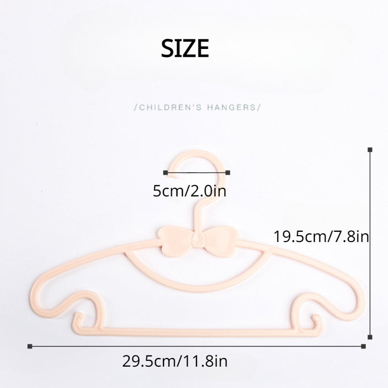 Portable Small Clothes Hanger Baby Clothing Organizer Display Hangers Windproof
