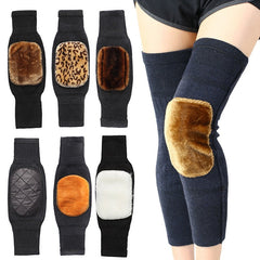 Winter Knitted Knee Pads, Cold Resistant & Warm