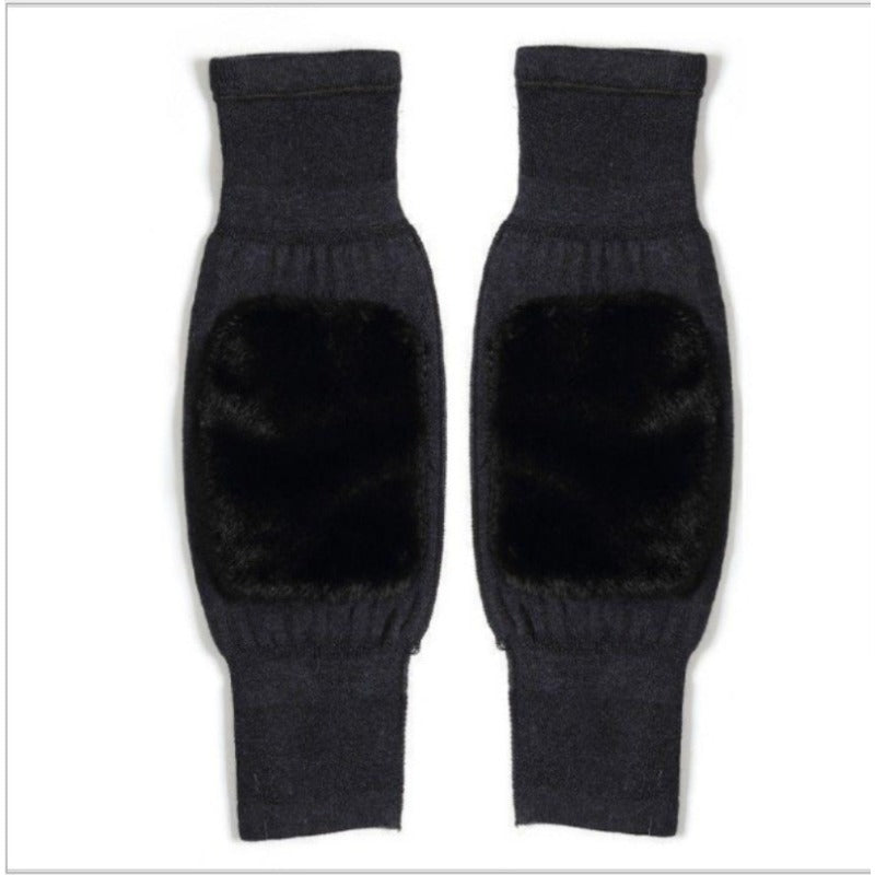 Winter Knitted Knee Pads, Cold Resistant & Warm