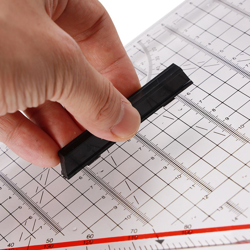 Triangle Ruler Protractor Measurement Stationery
