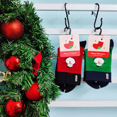 5 Pairs Christmas Sports Socks Comfortable Holiday Design