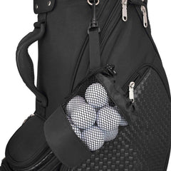 Portable Nylon Golf Ball Pouch Bag with Hook