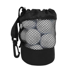 Portable Nylon Golf Ball Pouch Bag with Hook