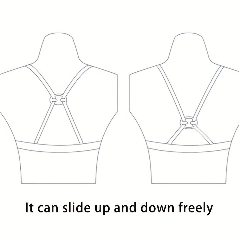 4 Pcs Invisible Bra Strap Clips Non slip Buckles for Braless Look