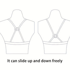 4 Pcs Invisible Bra Strap Clips Non slip Buckles for Braless Look