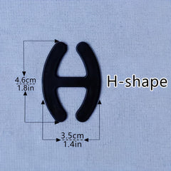 4 Pcs Invisible Bra Strap Clips Non slip Buckles for Braless Look