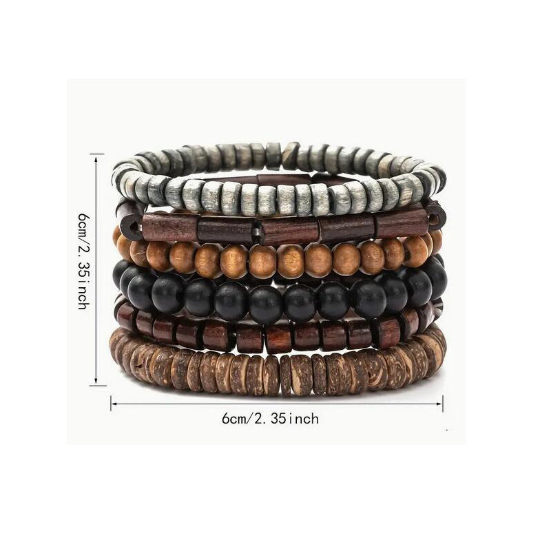 DIY Multicolor Braided Bracelet Set Hand Rope Accessories
