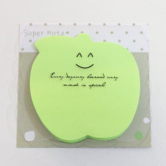 30 Shaped Fluorescent Memo Stickers Cartoon Sticky Notes