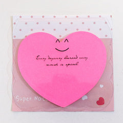 30 Shaped Fluorescent Memo Stickers Cartoon Sticky Notes