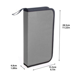 DVD Storage Box Card Album 80 Discs 5 Colors