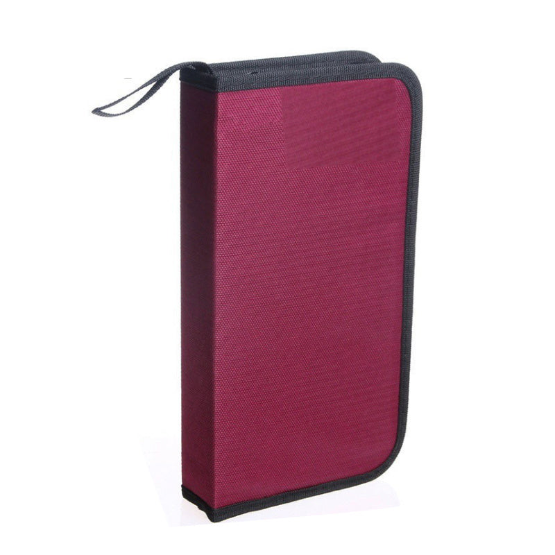 DVD Storage Box Card Album 80 Discs 5 Colors