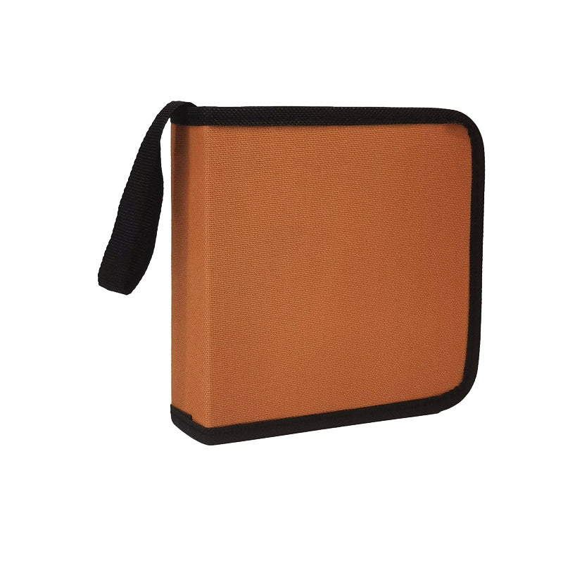 CD DVD Storage Bag Portable Case 40 Disc Capacity Car Travel Organizer