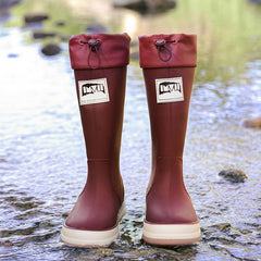 Waterproof PVC Mid Calf Rain Boots Lightweight Non Slip Rain Shoes