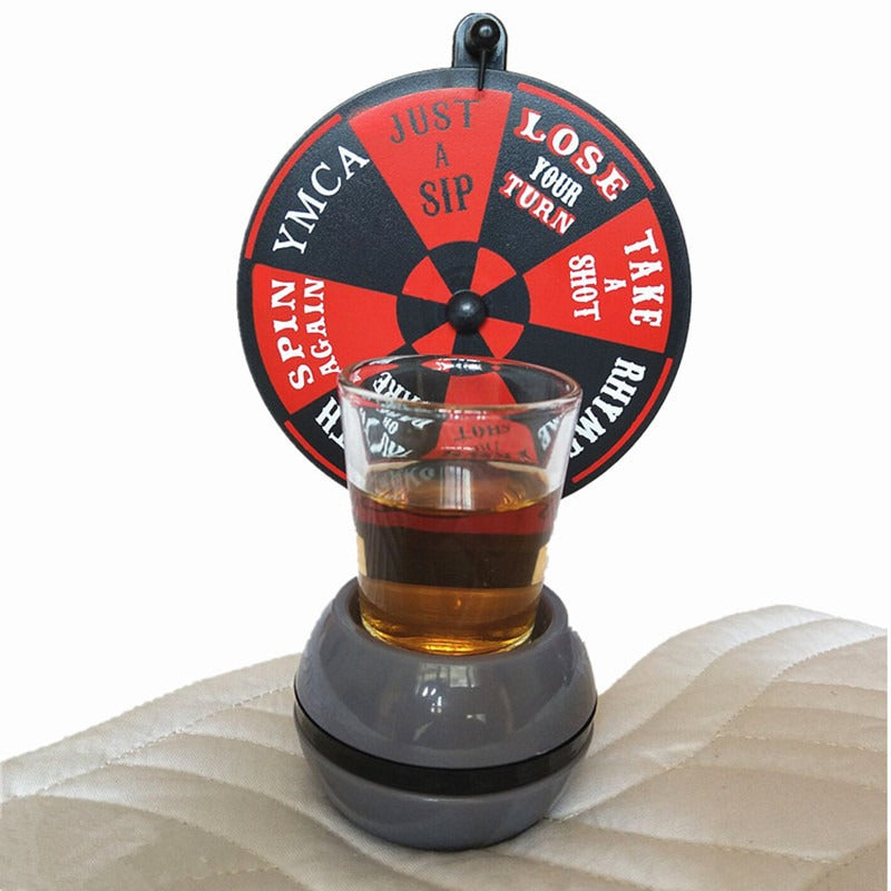 Turntable Wine Glasses Bar Drinking Entertainment Supplies Toys