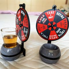 Turntable Wine Glasses Bar Drinking Entertainment Supplies Toys